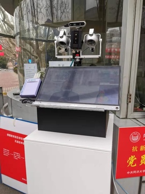 同濟大學自主研發疫情防控智能識別系統試運行